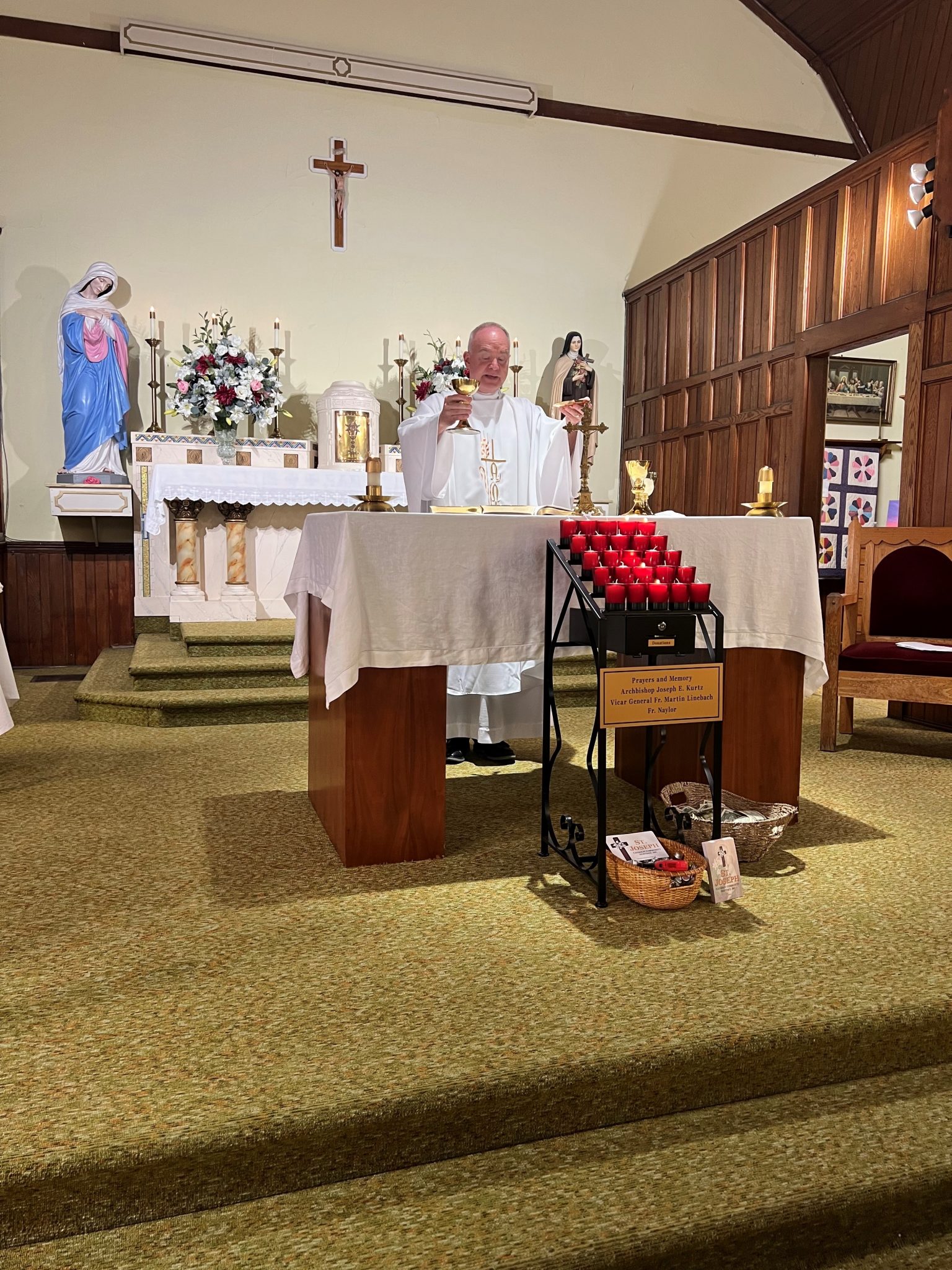 Year Church Anniversary Mass Fr Scott Wimsett Celebrant St