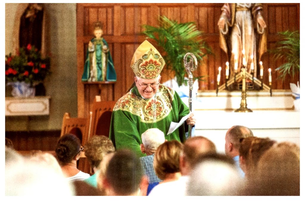 Archbishop Kurtz Celebrant at the 110 Church Anniversary Mass